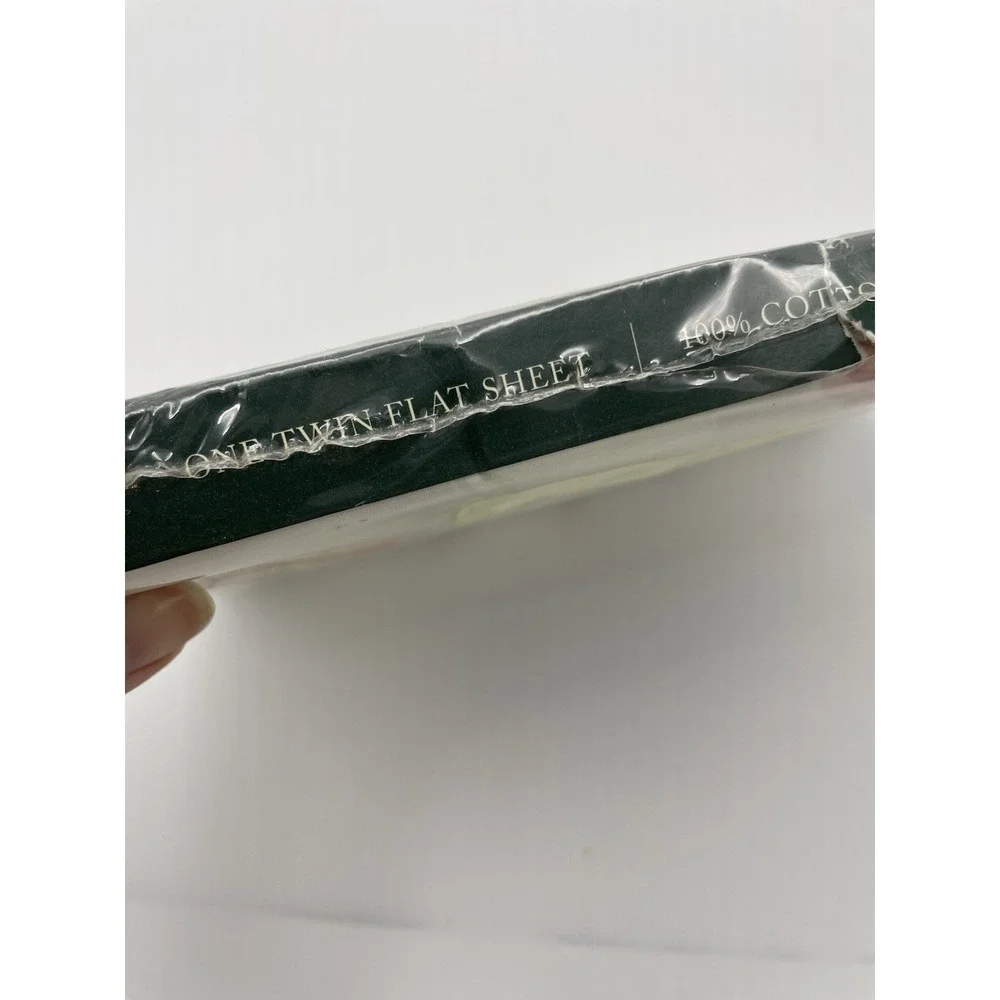 New Ralph Lauren TWIN Flat Meadow Way Faye Floral Rose Sheet NOS‎
